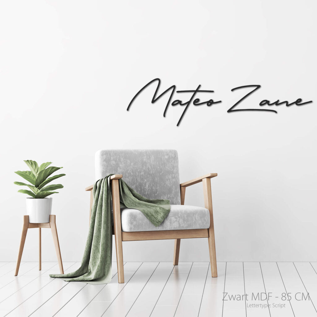 Logo aan de Muur op Maat