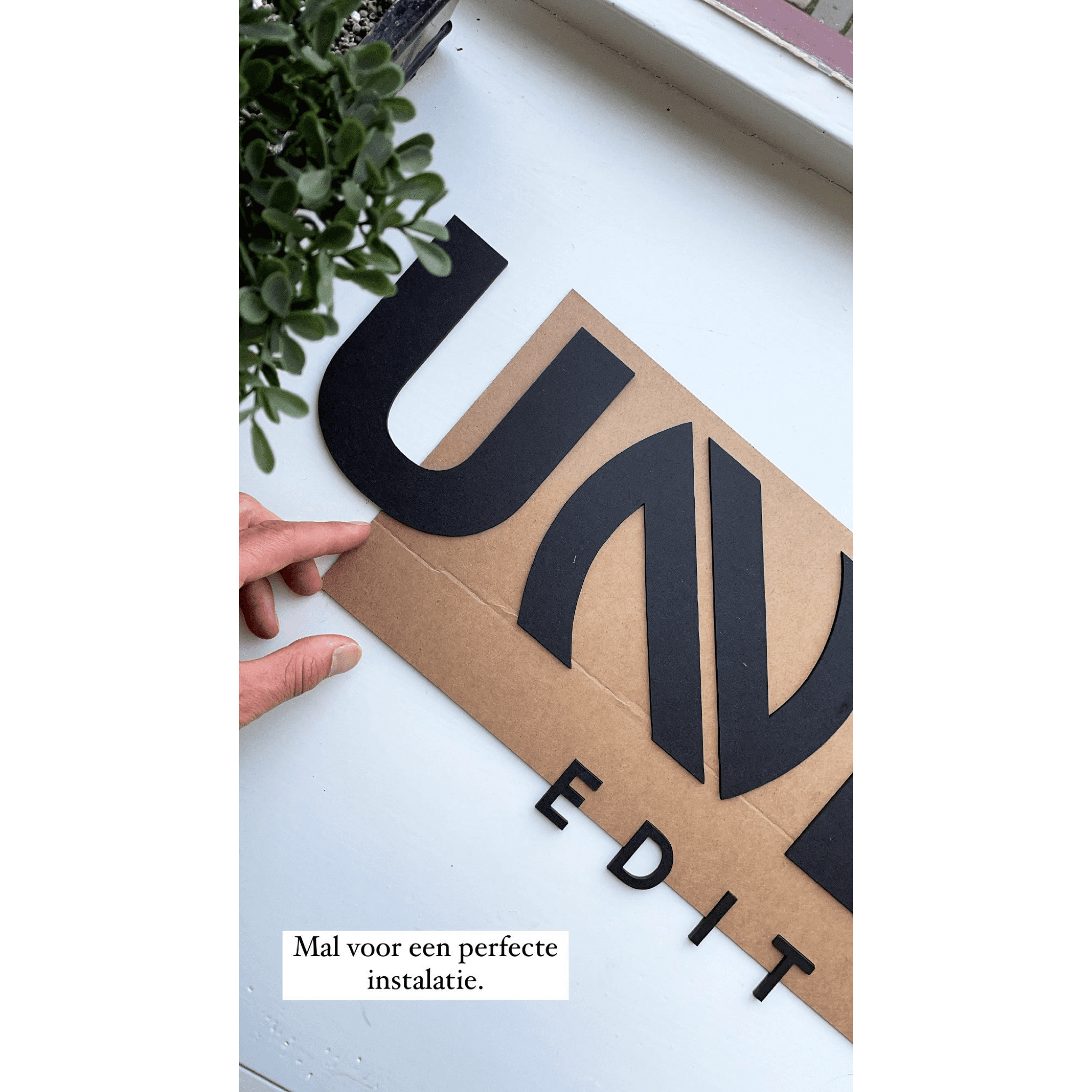 Logo aan de Muur op Maat