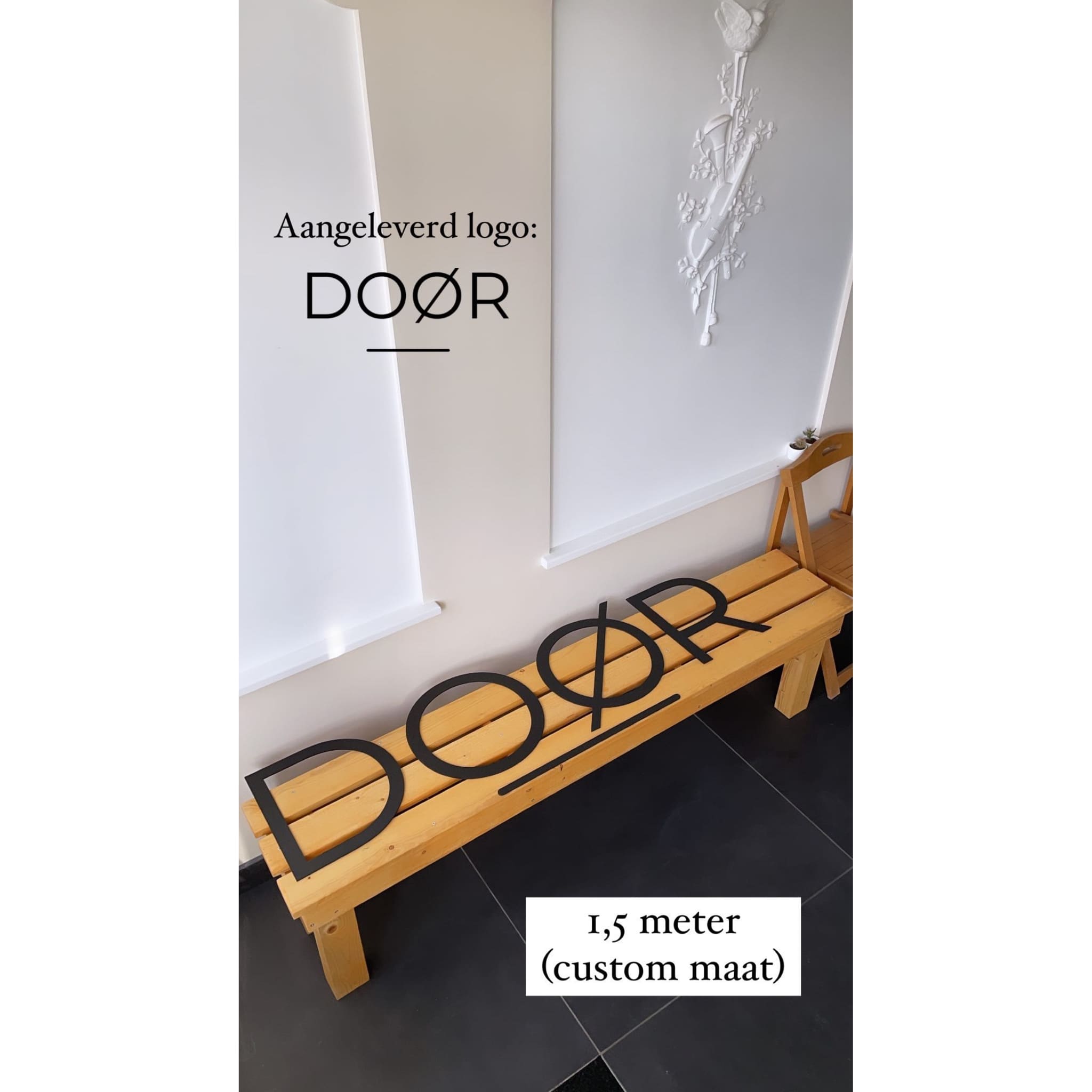 Logo aan de Muur op Maat