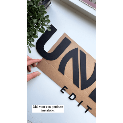 Logo aan de Muur op Maat