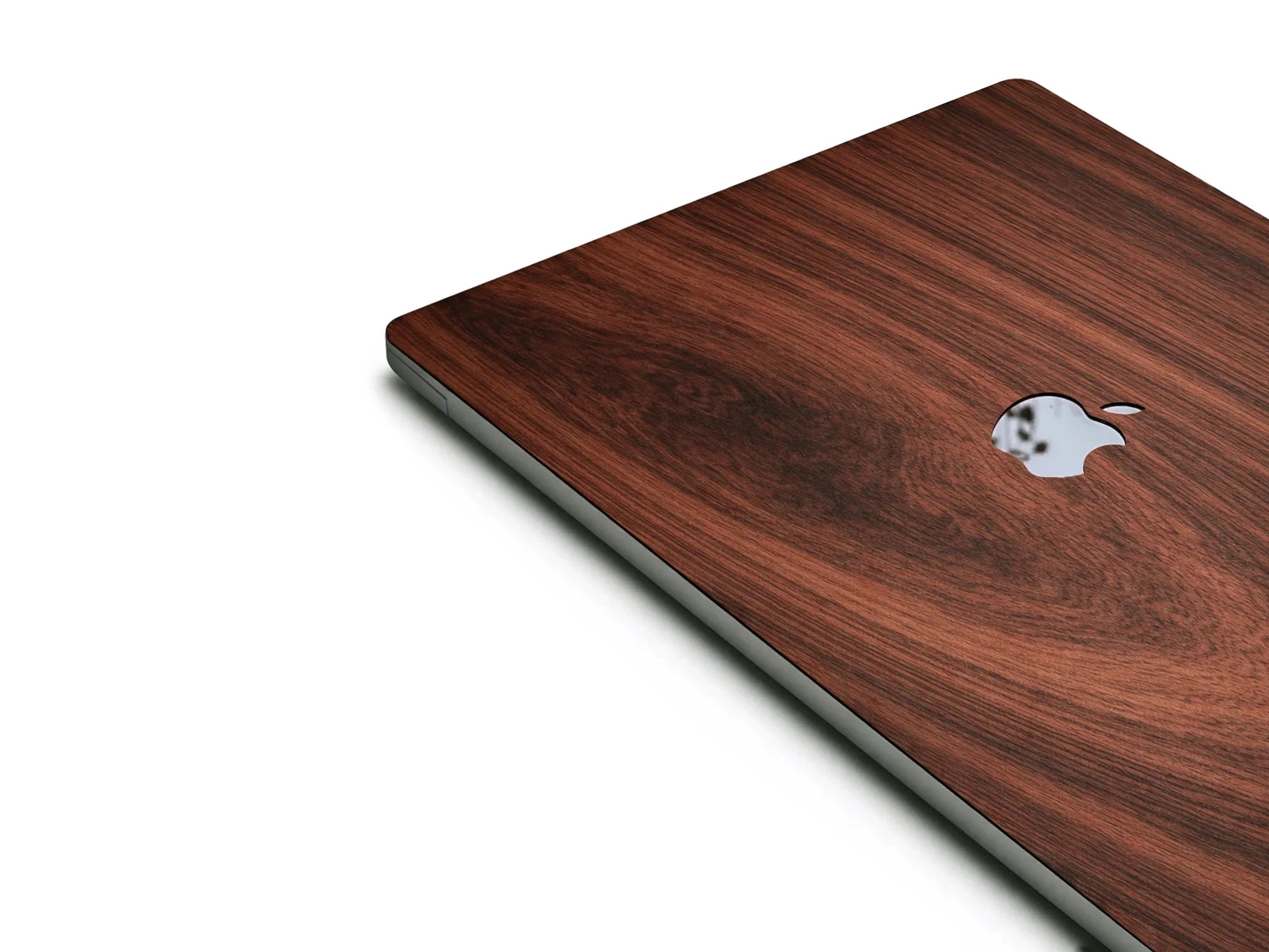 RAUW Houten MacBook Skin van Palissander hout zijkant